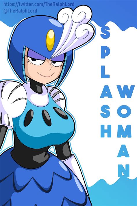 mega man girl|Splash Woman .